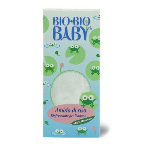 Bio-Bio Baby rizskeményítős fürdősó a szappanmentes fürdetéshez, 300 gr