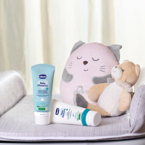 Chicco popsikrém pelenkakiütés ellen – 15% cink-oxid, illatmentes (100 ml)