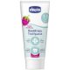 Chicco fogkrém, Eper ízű, fluorid nélkül, 12 hónapos kortól, 50 ml