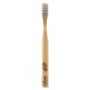 Chicco bamboo fogkefe, 100% természetes, biológiailag lebomló bambusz nyéllel, 3-6 év