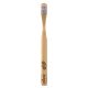 Chicco bamboo fogkefe, 100% természetes, biológiailag lebomló bambusz nyéllel, 3-6 év