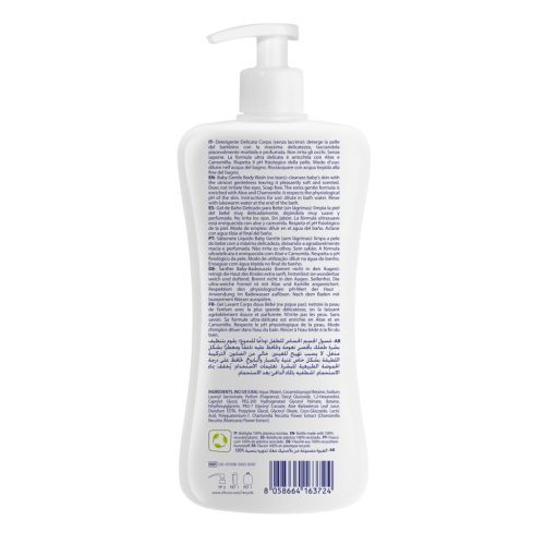 Chicco Natural Sensation gyengéd babafürdető, könnymentes, 500 ml