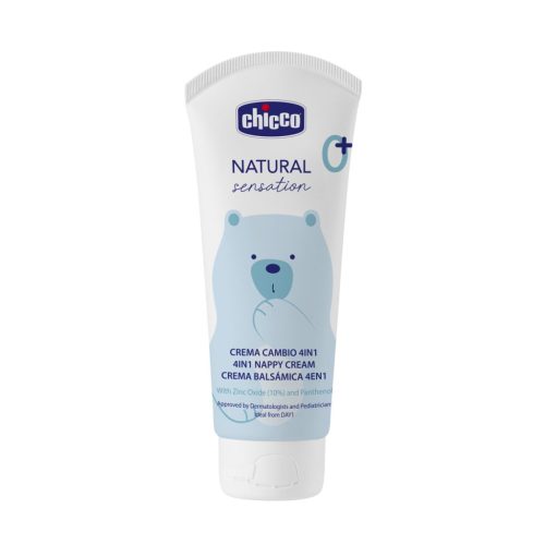 Chicco Natural Sensation 4in1 popsikrém (megelőz, megvéd, nyugtat, regenerál), 100 ml