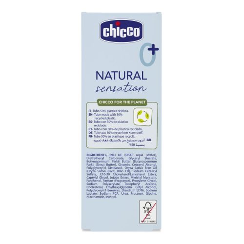 Chicco Natural Sensation arcápoló krém, 50 ml