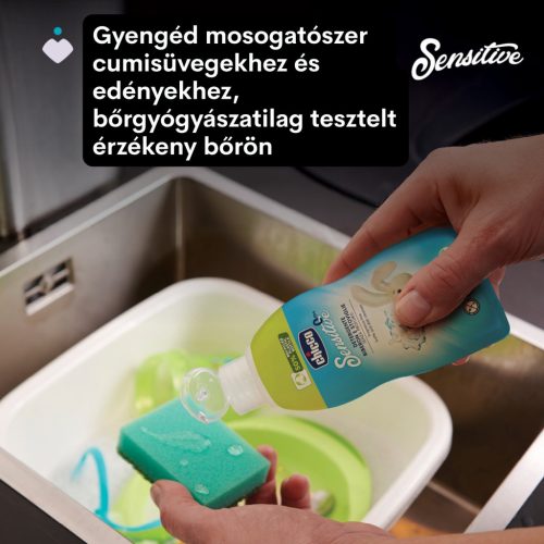 Chicco Cumisüveg- és edény tisztítószer 300 ml – Nyugodt lelkiismeret minden falatnál