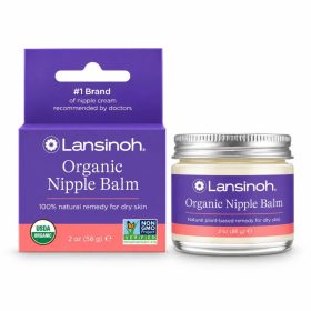 Lansinoh organikus, lanolinmentes bimbóvédő balzsam 60 ml-es tégelyben