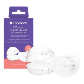 Lansinoh mini méretű szilikon kontakt bimbóvédő, 2 db-os csomag