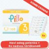 PILLO mindenmentes PURE pelenka + törlőkendő KOMBI CSOMAG - 3-as méret (6-10 kg)