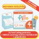 PILLO mindenmentes PURE pelenka XXL KOMBI+ CSOMAG (törlőkendővel és popsikrémmel) - 4-es méret (9-14 kg)