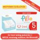 PILLO mindenmentes PURE pelenka + törlőkendő XXL KOMBI CSOMAG - 5-ös méret (11-16 kg)