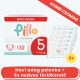 PILLO mindenmentes PURE pelenka + törlőkendő KOMBI CSOMAG - 5-ös méret (11-16 kg)