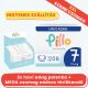 PILLO mindenmentes PURE pelenka + törlőkendő XXL KOMBI CSOMAG - 7-es méret (15+ kg)