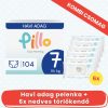 PILLO mindenmentes PURE pelenka + törlőkendő KOMBI CSOMAG - 7-es méret (15+ kg)