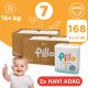 Pillo BUGYIPELENKA, prémium minőség, szuper nedvszívó, 2x HAVI ADAG, 7 (XXL), 15+ kg, 168 db