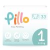 Pillo pelenka és nedves törlőkendő PRÓBACSOMAG, 1-es méret (2-5 kg) + nedves törlőkendő