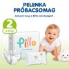 Pillo pelenka és nedves törlőkendő PRÓBACSOMAG, 2-es méret (4-8 kg) + nedves törlőkendő