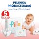 Pillo pelenka és nedves törlőkendő PRÓBACSOMAG, 5-ös méret (11-16 kg) + nedves törlőkendő