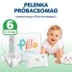 Pillo pelenka és nedves törlőkendő PRÓBACSOMAG, 6-os méret (13-18 kg) + nedves törlőkendő