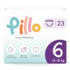 Pillo bugyipelenka és nedves törlőkendő PRÓBACSOMAG, 6-os méret (13-18 kg) + nedves törlőkendő