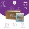 PILLO mindenmentes PURE bugyipelenka KOMBI+ CSOMAG (törlőkendővel és popsikrémmel) - 6-os méret (13-18 kg)