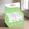 Pillo cumi és arc törlőkendő, bio aloe verával és aktív zabvízzel, MEGA PACK, 12x15 db