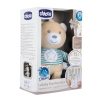 Chicco Lullaby Stardust Bear zenélő-fénylő altató plüssmaci – kék-bézs