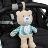 Chicco Lullaby Stardust Bear zenélő-fénylő altató plüssmaci – kék-bézs