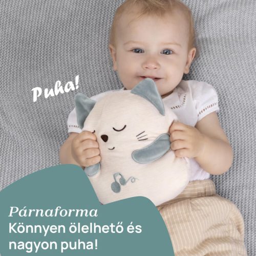 Chicco dorombolós plüsscica vibrációval és klasszikus dallamokkal
