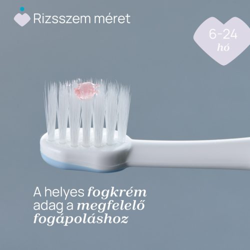 Chicco fogkefe 6–36 hó – gyengéd szájápolás az első perctől – indigókék