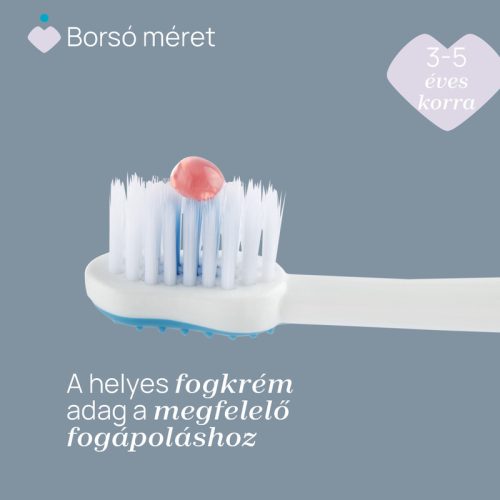 Chicco fogkefe tejfogakhoz, tapadókorongos alj, rózsaszín, 3-6 év