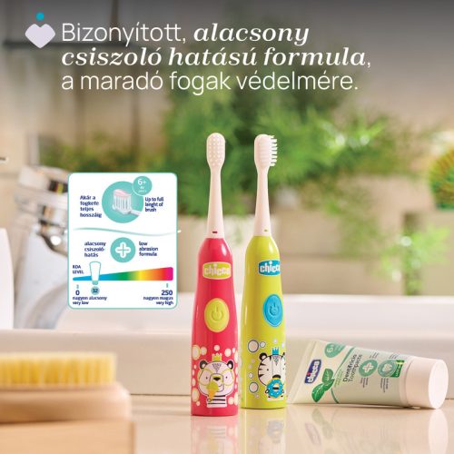 Chicco menta ízű fluoridos fogkrém xilittel – 50 ml