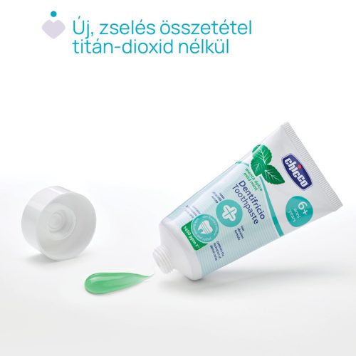 Chicco menta ízű fluoridos fogkrém xilittel – 50 ml