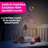 Chicco Next 2 Dreams 3in1 zenélő kiságyforgó és éjszakai fény – rózsaszín