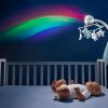 Chicco Rainbow 3in1 szivárványos zenélő kiságyforgó és projektor – kék