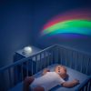 Chicco Rainbow 3in1 szivárványos zenélő kiságyforgó és projektor – natúr