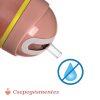 Chicco Sport Kulacs duplafalú, szívószállal, csepegésmentes – 266 ml – Pink