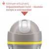 Chicco Sport Kulacs duplafalú, szívószállal, csepegésmentes – 266 ml – Szürke