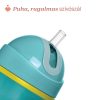 Chicco Sport Kulacs duplafalú, szívószállal, csepegésmentes – 266 ml – Türkiz