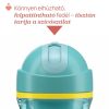 Chicco Sport Kulacs duplafalú, szívószállal, csepegésmentes – 266 ml – Türkiz