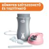 Chicco Pop-Up Szívószálas Kulacs – 350 ml – Rózsaszín