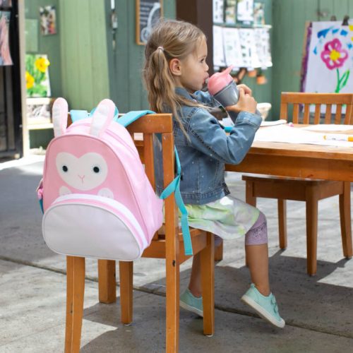 Chicco Pop-Up Szívószálas Kulacs – 350 ml – Rózsaszín