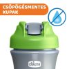 Chicco Pop-Up Szívószálas Kulacs – 350 ml – Zöld