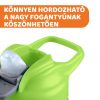 Chicco Pop-Up Szívószálas Kulacs – 350 ml – Zöld