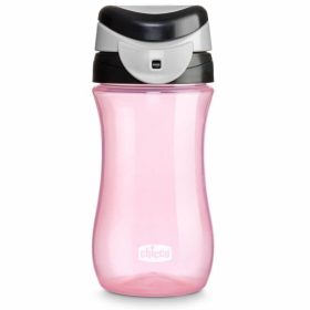   Chicco Travel Cup Pohárperemű Itató – 350 ml – Rózsaszín