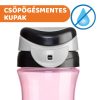 Chicco Travel Cup Pohárperemű Itató – 350 ml – Rózsaszín