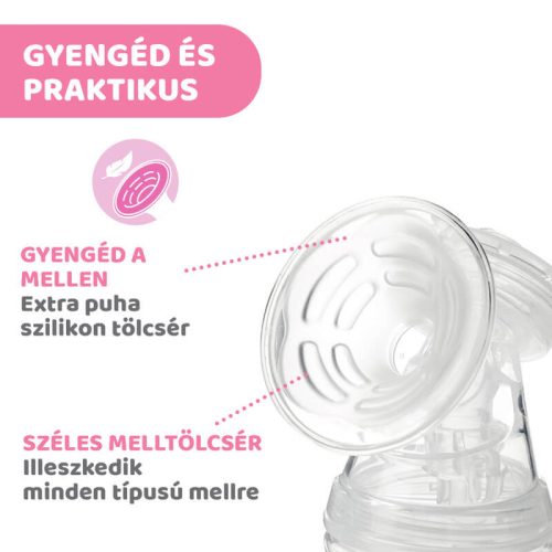 Chicco Single elektromos mellszívó – 2 üzemmód, 10 erősségi szint