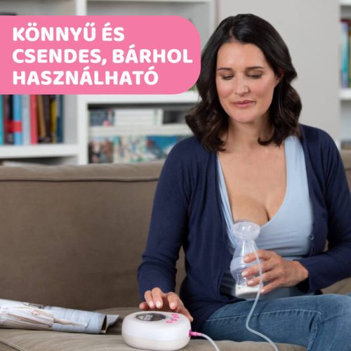 Chicco Single elektromos mellszívó – 2 üzemmód, 10 erősségi szint
