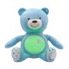 Chicco Baby Bear zenélő plüss maci projektor és éjszakai fény – kék