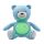 Chicco Baby Bear zenélő plüss maci projektor és éjszakai fény – kék