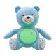 Chicco Baby Bear zenélő plüss maci projektor és éjszakai fény – kék